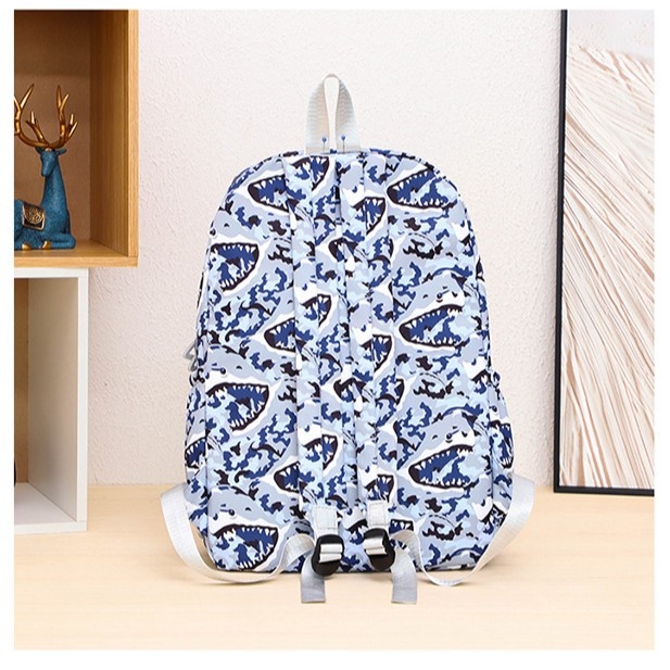 Rucsac pentru elevi în stil coreean, 36-55L, nailon, compatibil cu laptop de 16 inch, impermeabil și rezistent la abraziune