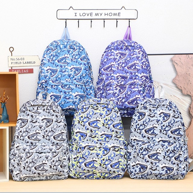 Rucsac pentru elevi în stil coreean, 36-55L, nailon, compatibil cu laptop de 16 inch, impermeabil și rezistent la abraziune