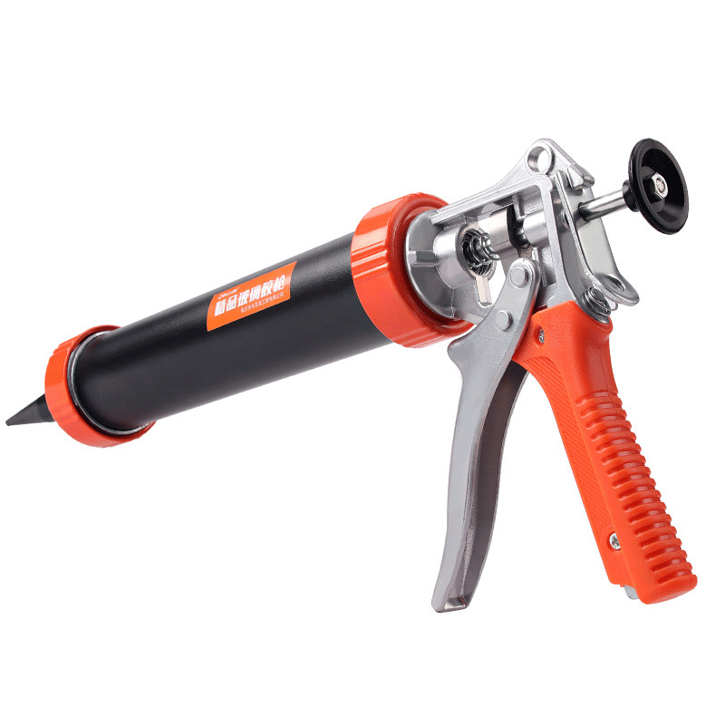 Пистолет за силиконово лепило за стъкло — спестяващ труд домашен модел (серия: Glass glue gun; макс налягане: 0-999; тегло: 0-550)