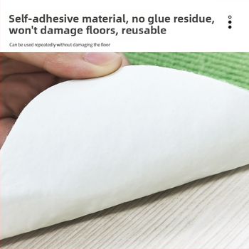 Χαλί σκαλοπατιών αντιολισθητικό μονόχρωμο, πολυεστερικό ύφασμα; πλένεται με το χέρι ή στο πλυντήριο, στεγνό καθάρισμα; κατάλληλο για σαλόνι, είσοδο και εστιατόριο