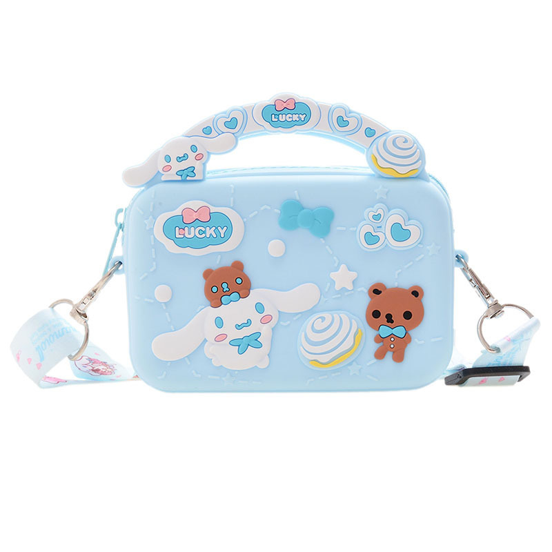 Д detска силиконова чанта през рамо, с дизайни Star Dallo/Pikachu/Merlot, силиконов материал, водоустойчива, износоустойчива, против кражба, лека