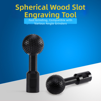 Sferiska slīpēšanas galva leņķa slīpētājam koka darbs – oglekļa tērauds, Hongtai Tools, pielāgošana pieejama