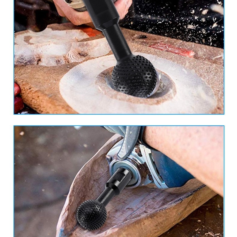 Sferiska slīpēšanas galva leņķa slīpētājam koka darbs – oglekļa tērauds, Hongtai Tools, pielāgošana pieejama