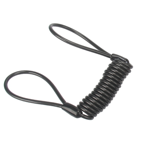 Универсален дисков заключващ механизъм със стоманен кабел за повечето електрически скутери и велосипеди – стоманена конструкция, тегло 0,2 кг