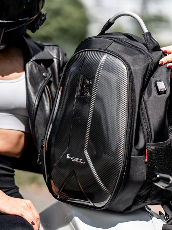 Motociklo kuprinė su šalmo skyriaus – lauko dviračių sportui – didelė talpa; Modeliai MAB01, BB02, BB04; Poliesteris; Lietaus gaubtas įtrauktas