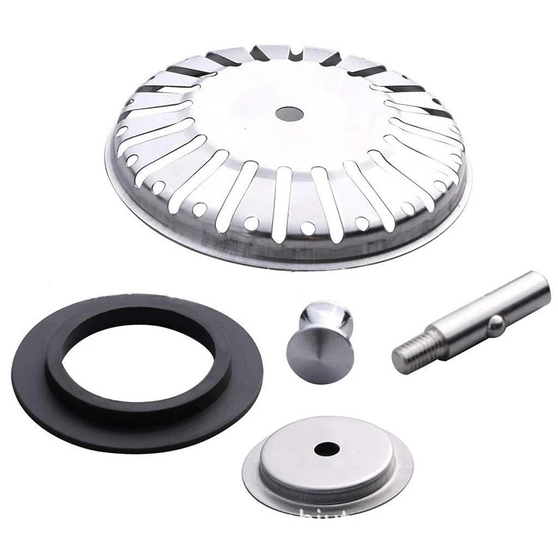 Poklop odvodnog otvora kuhinjskog sudopera, 304 nehrđajući čelik, moderni minimalistički dizajn