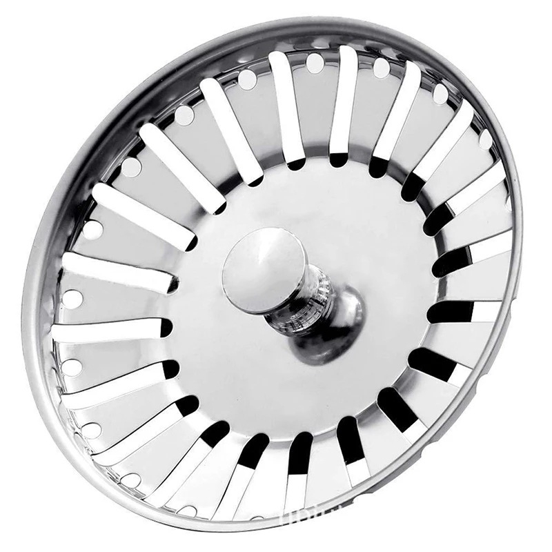 Poklop odvodnog otvora kuhinjskog sudopera, 304 nehrđajući čelik, moderni minimalistički dizajn