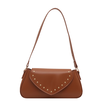 Τσάντα μασχάλης από PU, αστικός μινιμαλισμός, σχεδιασμός για μασχάλη, άνοιγμα τύπου καπακιού, εσωτερικό θήκη με φερμουάρ