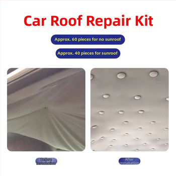 Клипсове за ремонт на тавана на автомобил, марка Yishui, платно-метален материал, персонализируеми, едноцветен модел