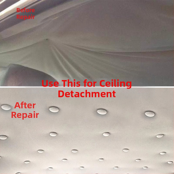 Клипсове за ремонт на тавана на автомобил, марка Yishui, платно-метален материал, персонализируеми, едноцветен модел