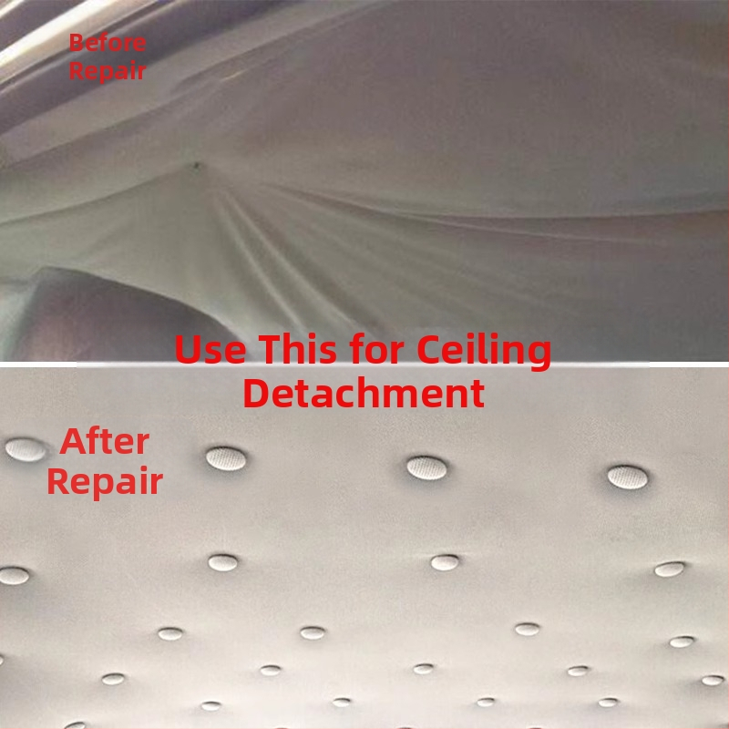 Клипсове за ремонт на тавана на автомобил, марка Yishui, платно-метален материал, персонализируеми, едноцветен модел