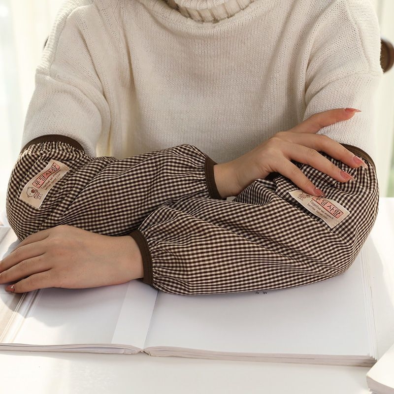 PVC προστατευτικά μανίκια κατά της μόλυνσης, σχεδιασμός εμπνευσμένος από χωρίς-μανίκια ποδιά, μοντέρνο μινιμαλιστικό στιλ, για ενήλικες