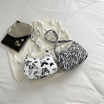 Γυναικεία Τσάντα Χιαστί – Κορεατικού Στυλ, Χαλαρό Στυλ, Σχήματος Ντιμπούλινγκ, Κλείσιμο Με Φερμουάρ, Χωρίς Επένδυση, Μεσαία-Μαλακή, Μία Λουρί