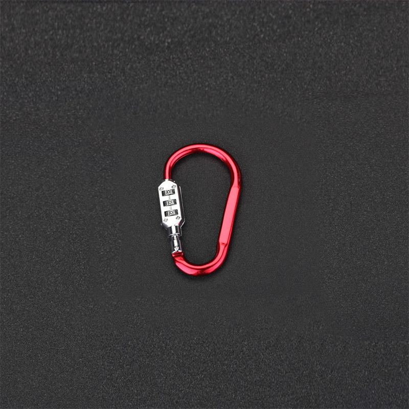 Μηχανική κλειδωτική πόρπη για σακίδια και κράνη, αλουμινίου κράμα, μοντέλο NF6301, μάρκα LOCK NF/Newfield, πάχος ράβδου κλειδώματος 6 mm