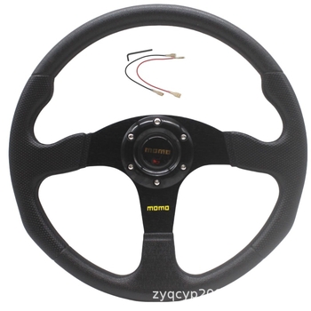 Αγωνιστικό τιμόνι PU, Μοντέλο 5128, Καθολική συμβατότητα retrofit