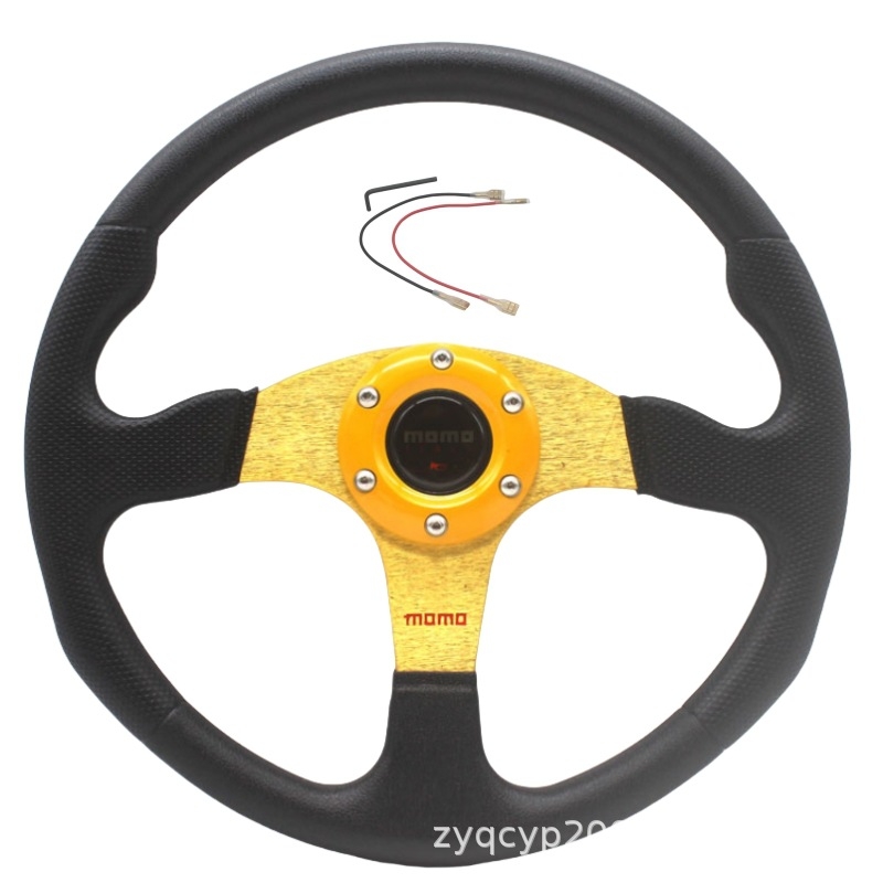 Αγωνιστικό τιμόνι PU, Μοντέλο 5128, Καθολική συμβατότητα retrofit