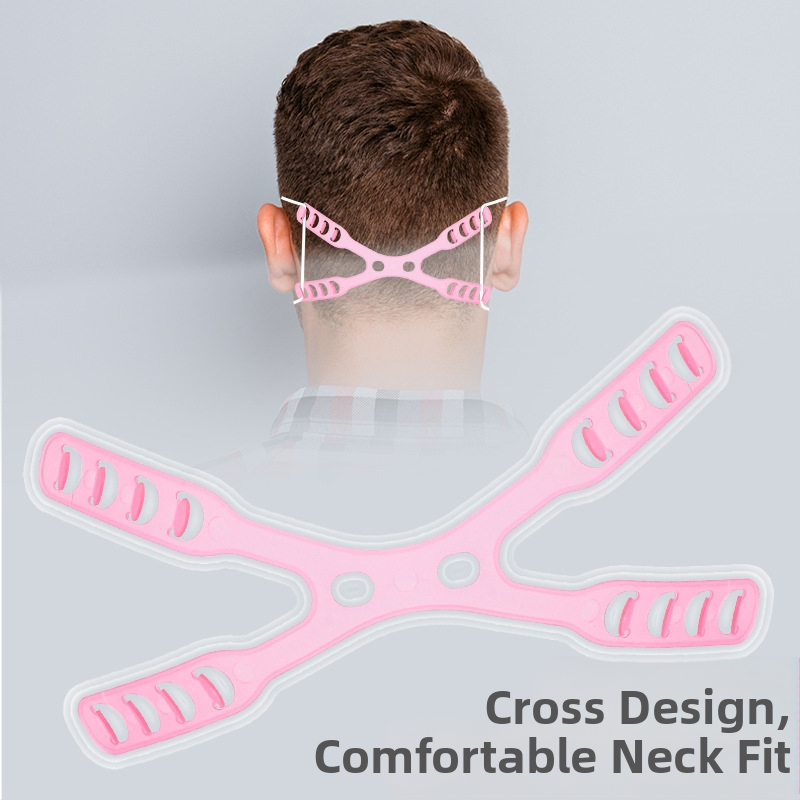 Príslušenstvo na ochranu uší k maske s nastaviteľnou sponou, zadný nosič, materiál oppopp, unisex dospelí