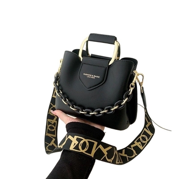 Γυναικεία τσάντα τύπου κουβά, πολυεστέρας, κλείσιμο με φερμουάρ, σχήμα κουβά, για αναψυχές και ταξίδια