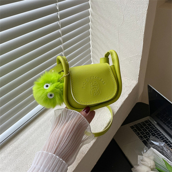 Μίνι crossbody τσάντα, PU υλικό, στυλ δρόμου, οριζόντιο τετράγωνο σχήμα, μαγνητικό κούμπωμα