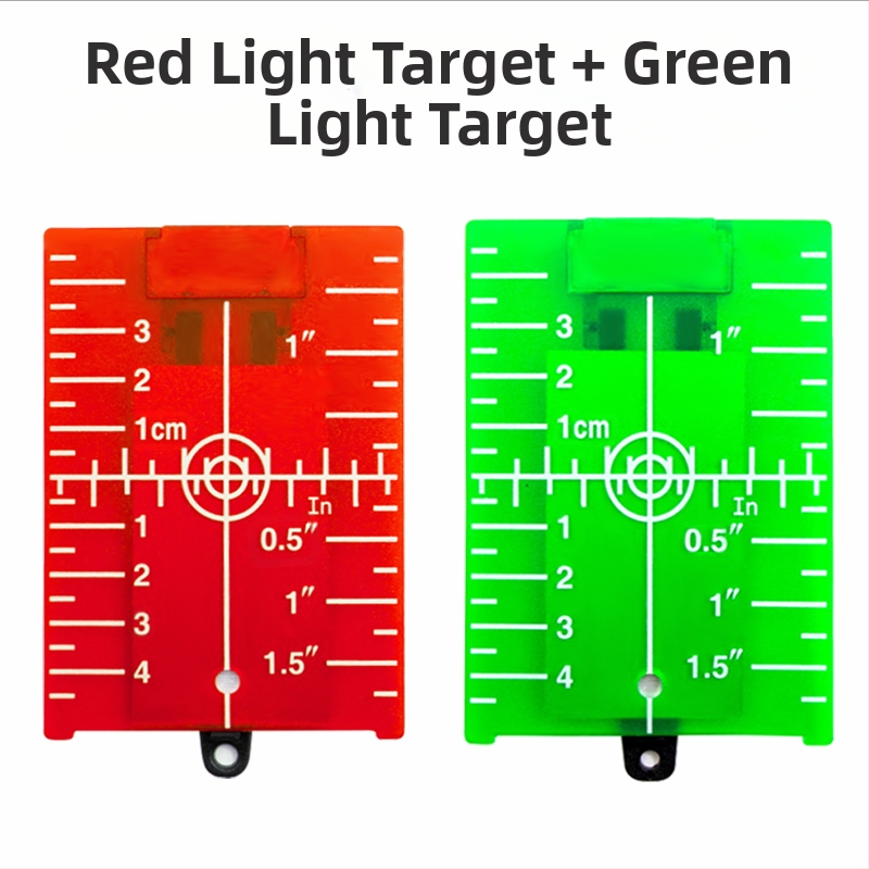 Лазерен нивелир с магнитна целева плоча, инфрачервени и видими лазерни лъчи за таванно подравняване, работа на лазерен принцип