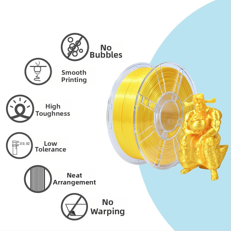 Pretty Star PLA филамент за 3D принтиране, кръгло сечение, PLA материал