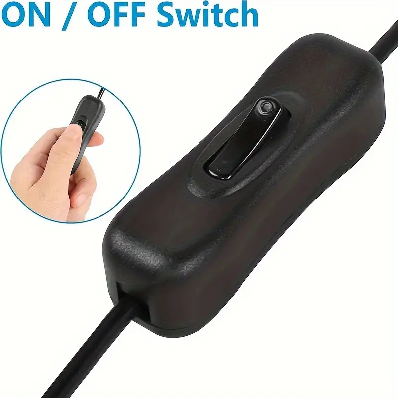 Cablu USB de încărcare cu întrerupător, cu interfețe multiple, cu un singur capăt, PVC (Interfețe: Micro USB, Type-C, Altele)