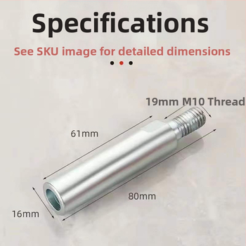 Шангрен удължителен прът за ъглошлайф, мултифункционален конектор, железна конструкция