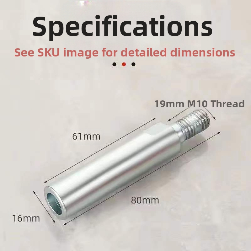 Шангрен удължителен прът за ъглошлайф, мултифункционален конектор, железна конструкция