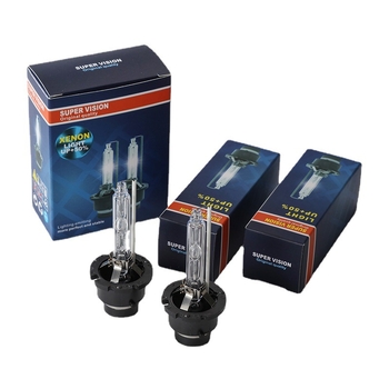 Λαμπτήρας Xenon αυτοκινήτου με μεταλλικό στήριγμα — 12V, 35/55W, 3500 lm, IP67, quartz glass, μοντέλο D1D2D3D4