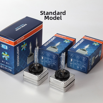 Λαμπτήρας Xenon αυτοκινήτου με μεταλλικό στήριγμα — 12V, 35/55W, 3500 lm, IP67, quartz glass, μοντέλο D1D2D3D4