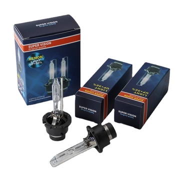 Λαμπτήρας Xenon αυτοκινήτου με μεταλλικό στήριγμα — 12V, 35/55W, 3500 lm, IP67, quartz glass, μοντέλο D1D2D3D4