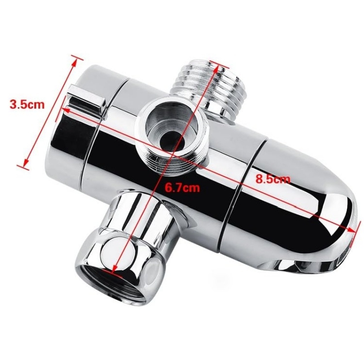 Tuš razvodnik ventila, 4-dijelni razvodnik, 3-put brzo otvaranje, ABS, ST-01, Moderan stil