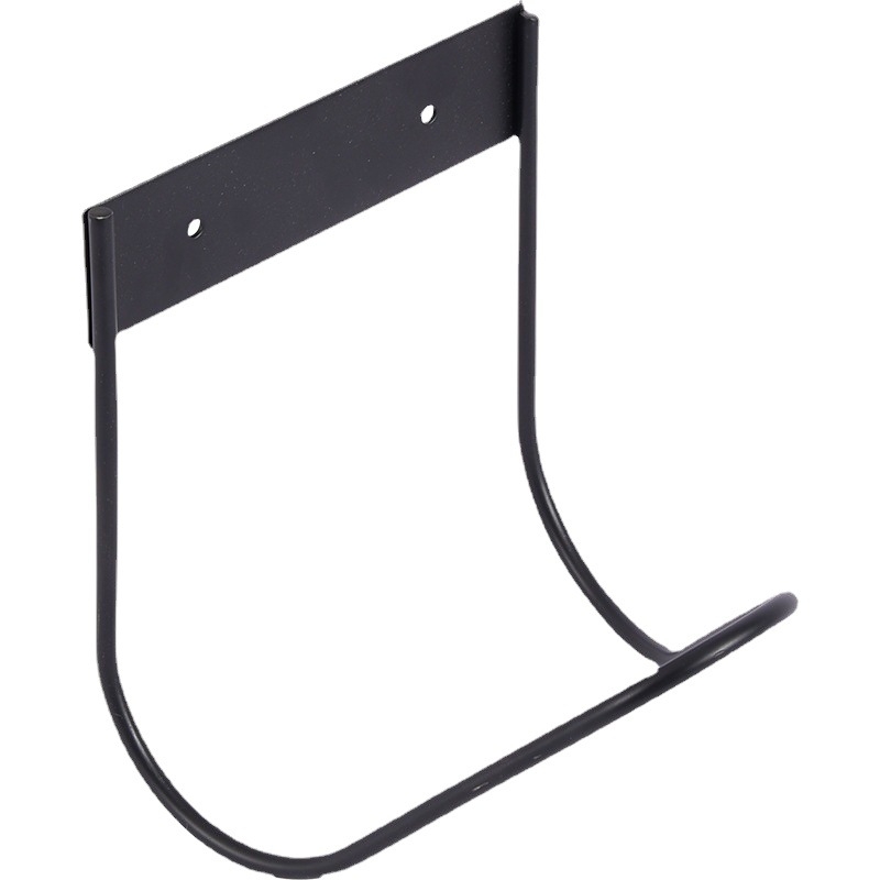 Кована желязна стойка за водопроводни тръби, стенен навивател за маркуч и държач за съхранение за градина, балкон и двор