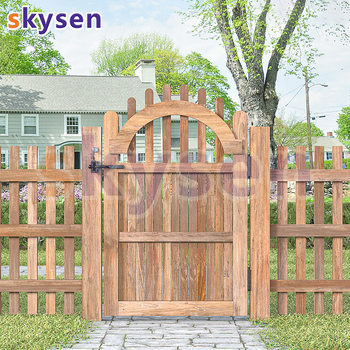 Оградна брава за врата с дърпател, Тип A, модел JLXSDS, въглеродна стомана, електростатично боядисване