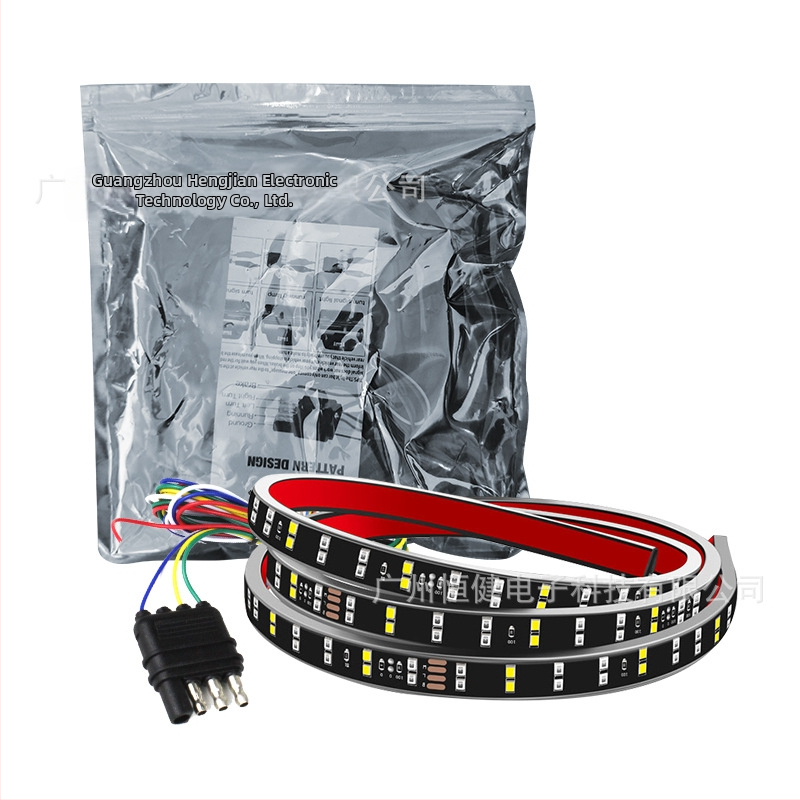 LED πίσω φανάρι για pickup φορτηγό, 3 σειρές, 12V, 2400 lm, 30 W