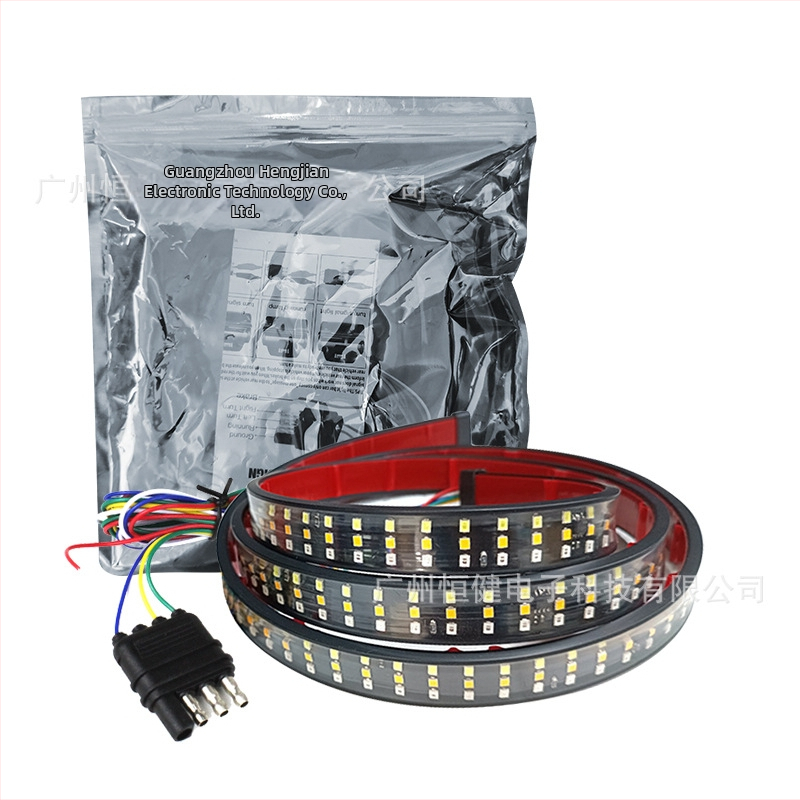 LED πίσω φανάρι για pickup φορτηγό, 3 σειρές, 12V, 2400 lm, 30 W