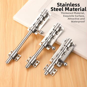 F-тип брава за врата от неръждаема стомана с дупка за ключ, модел F type, фина обработка на повърхността, модерен стил