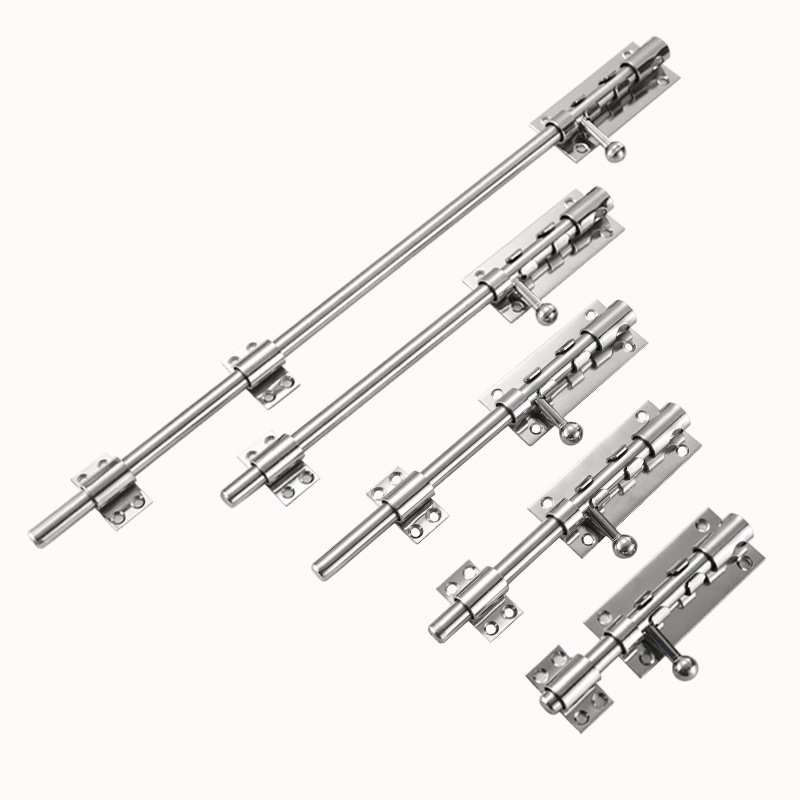 F-тип брава за врата от неръждаема стомана с дупка за ключ, модел F type, фина обработка на повърхността, модерен стил