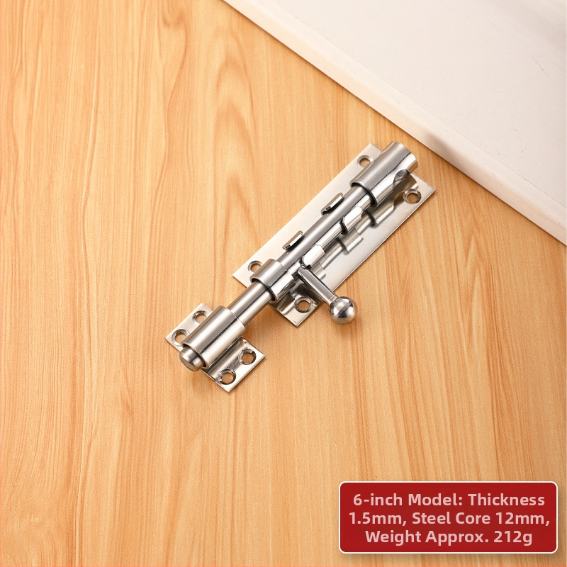 F-тип брава за врата от неръждаема стомана с дупка за ключ, модел F type, фина обработка на повърхността, модерен стил