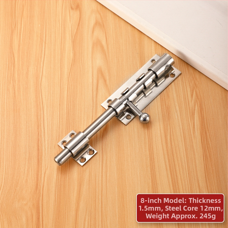 F-тип брава за врата от неръждаема стомана с дупка за ключ, модел F type, фина обработка на повърхността, модерен стил