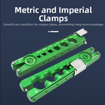 Električni dvostrano namjenski proširivač za bakrene cijevi (klima uređaji) – ekscentrik, 6-19 mm, serija Expander
