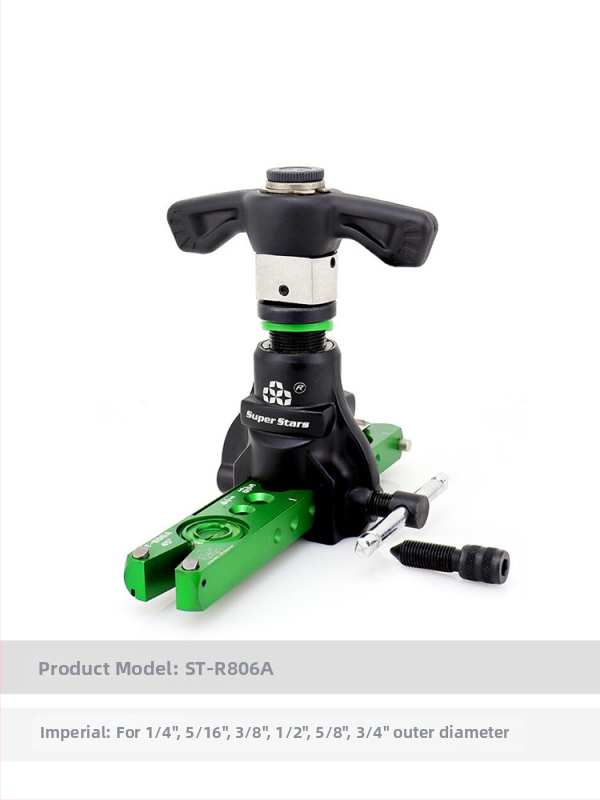 Električni dvostrano namjenski proširivač za bakrene cijevi (klima uređaji) – ekscentrik, 6-19 mm, serija Expander