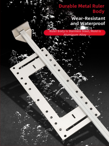 Εντολέας διάτρησης οπών για εγκατάσταση λαβής ντουλαπιού, ανοξείδωτο ατσάλι, μοντέλο GJ09011