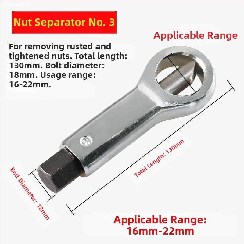 Разцепвач на гайки и разделител – инструмент за отстраняване на гайки и болтове, за домашен авто ремонт