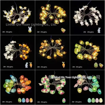 Λαμπτήρας Πάσχα σε σχήμα ζώου από σύρμα χαλκού, σχήματα καρότο, λαγουδάκι, κοτούλα και αυγό; 20 LED, IP43, διάρκεια ζωής 6000 ωρών, τροφοδοσία με μπαταρίες, μοντέλο 564986