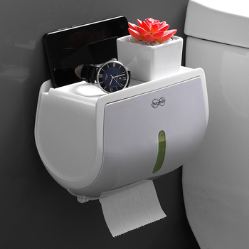 Sieninė plastikinė servetėlių dėžutė, ištraukiamos servetėlės, atspari vandeniui ir daugiafunkcinė, modelis P-3