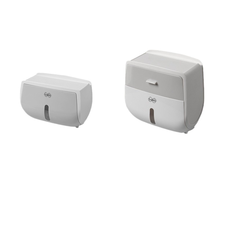 Sieninė plastikinė servetėlių dėžutė, ištraukiamos servetėlės, atspari vandeniui ir daugiafunkcinė, modelis P-3