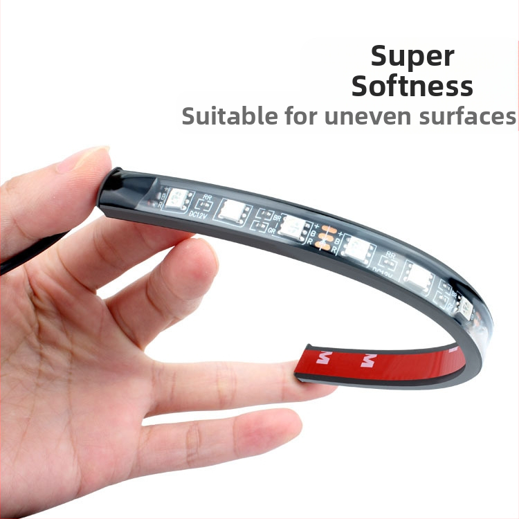 LED вътрешно атмосферно осветление за автомобил, 15 лампи, 12V, 30W, 800 lm, живот 50 000 ч