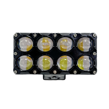 Motocikla LED prožektors BT divu rindu, 10W, 12-80V, 8000lm, 3000K/6500K