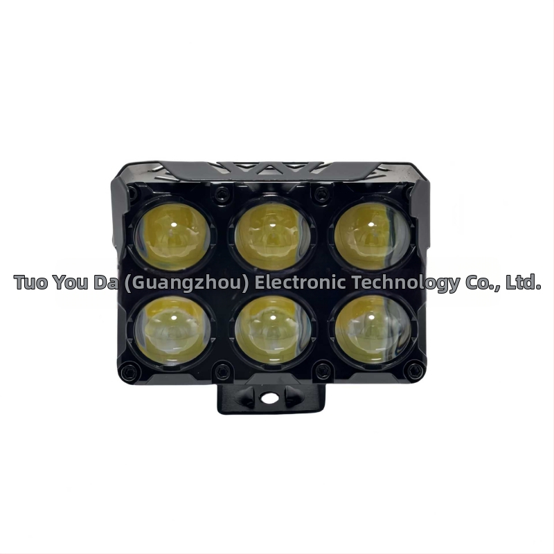 Motocikla LED prožektors BT divu rindu, 10W, 12-80V, 8000lm, 3000K/6500K